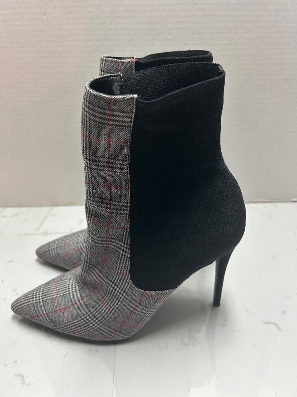 Steve Madden Plaid Booties